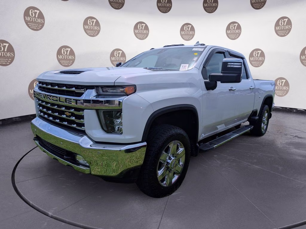 2020 Summit White Chevrolet Silverado 2500HD LTZ 4X4 Truck