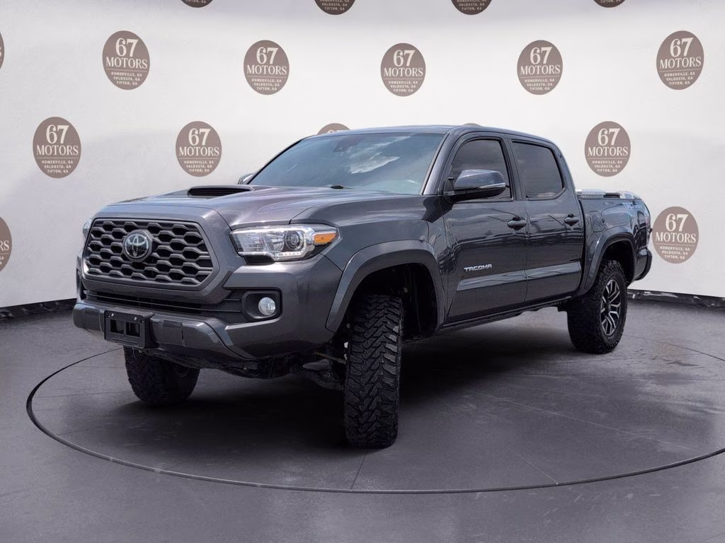 2022 Magnetic Gray Metallic Toyota Tacoma TRD Sport RWD Truck