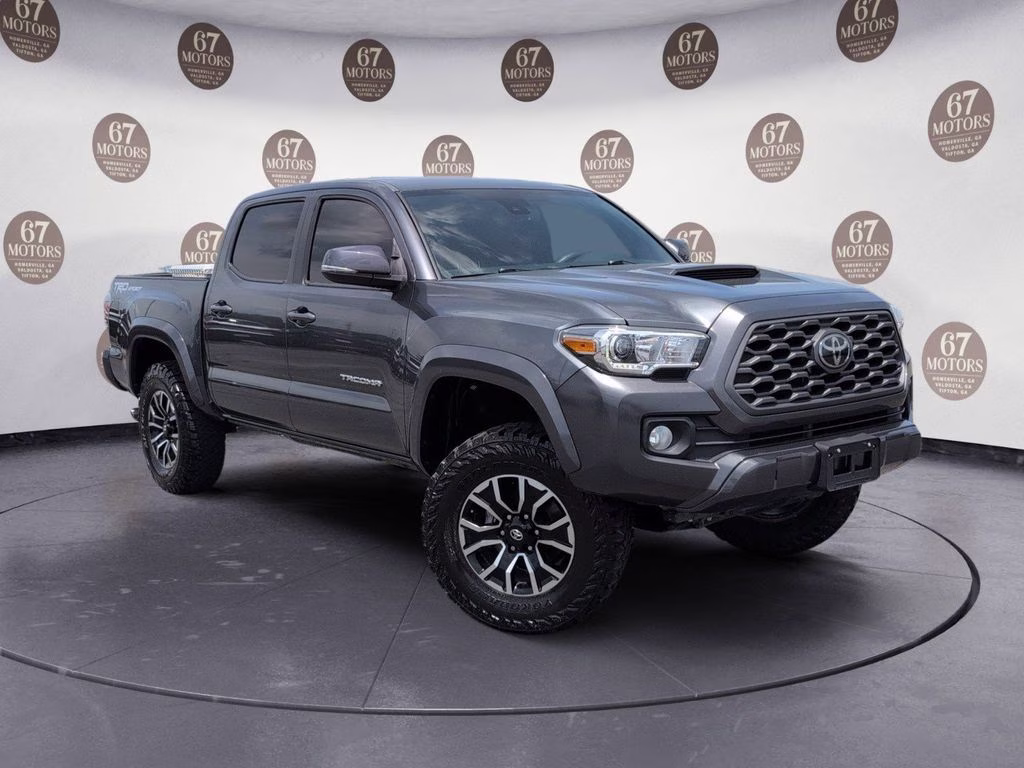2022 Magnetic Gray Metallic Toyota Tacoma TRD Sport RWD Truck
