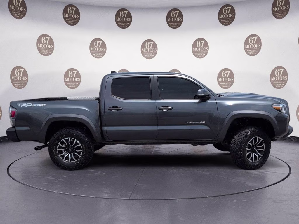 2022 Magnetic Gray Metallic Toyota Tacoma TRD Sport RWD Truck