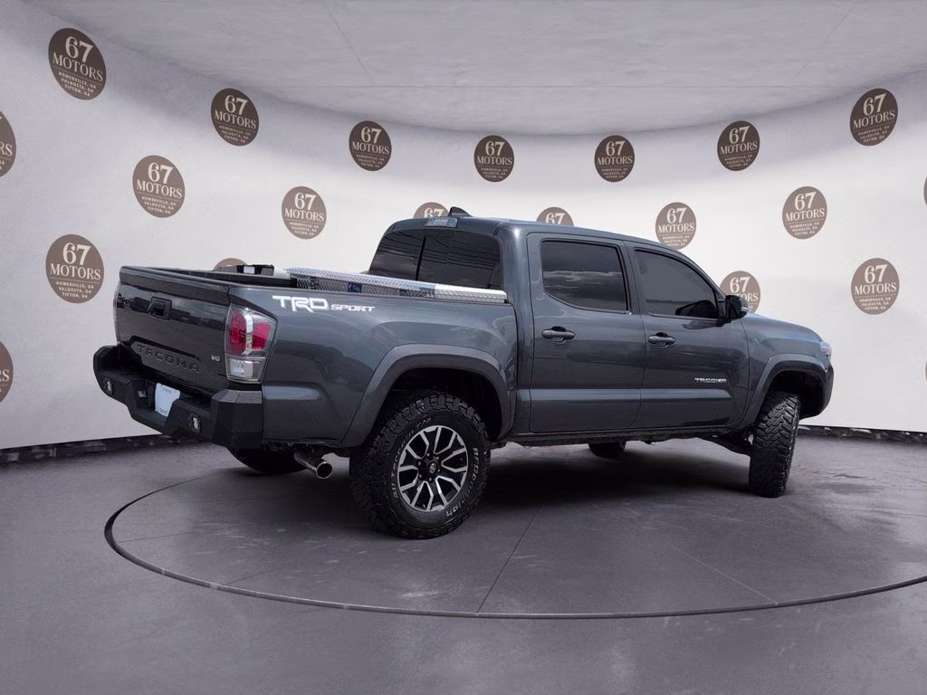2022 Magnetic Gray Metallic Toyota Tacoma TRD Sport RWD Truck