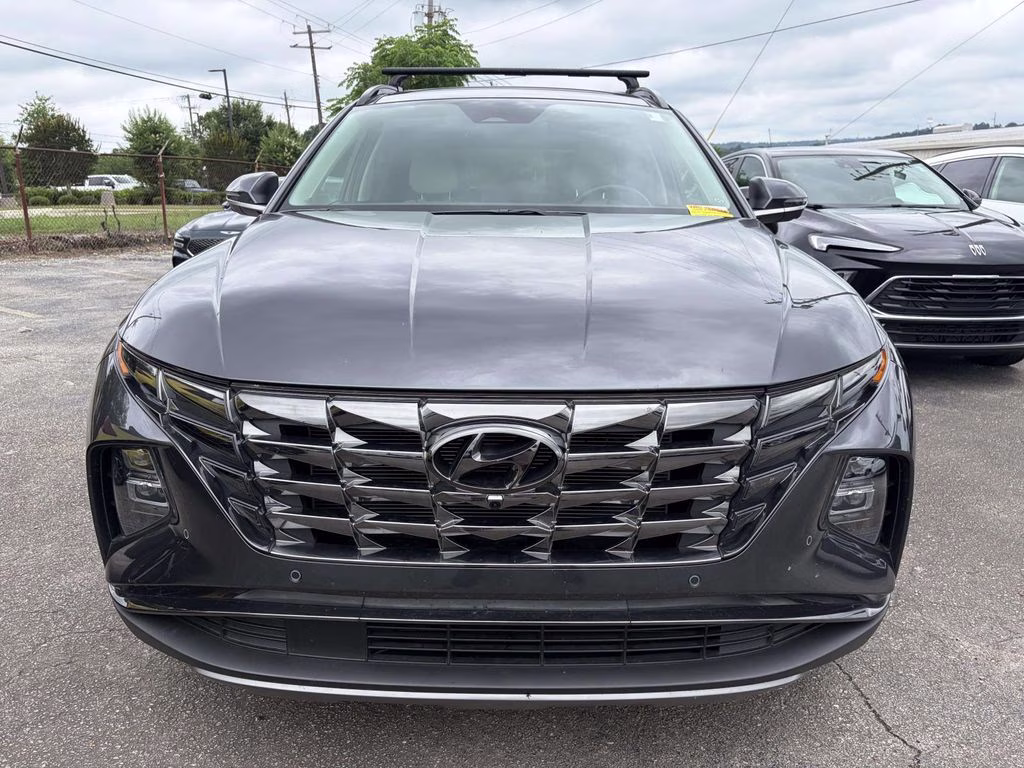 2022 Portofino Gray Hyundai Tucson Limited FWD SUV