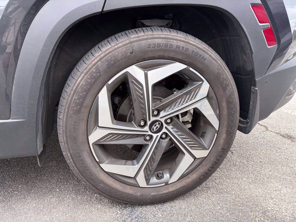 2022 Portofino Gray Hyundai Tucson Limited FWD SUV
