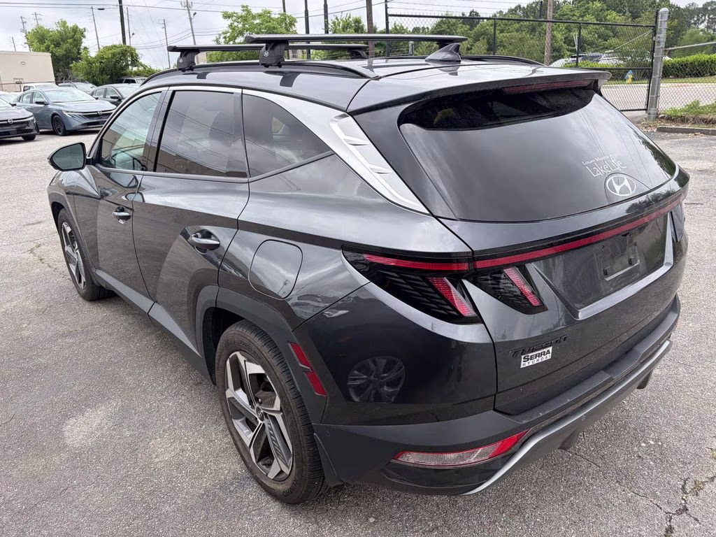 2022 Portofino Gray Hyundai Tucson Limited FWD SUV
