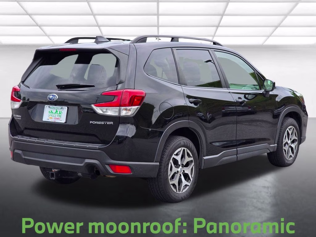 2020 Crystal Black Silica Subaru Forester Premium AWD SUV