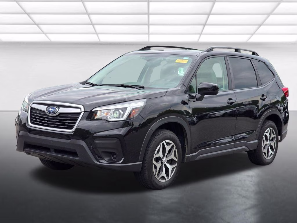 2020 Crystal Black Silica Subaru Forester Premium AWD SUV