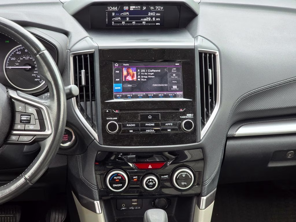 2020 Crystal Black Silica Subaru Forester Premium AWD SUV