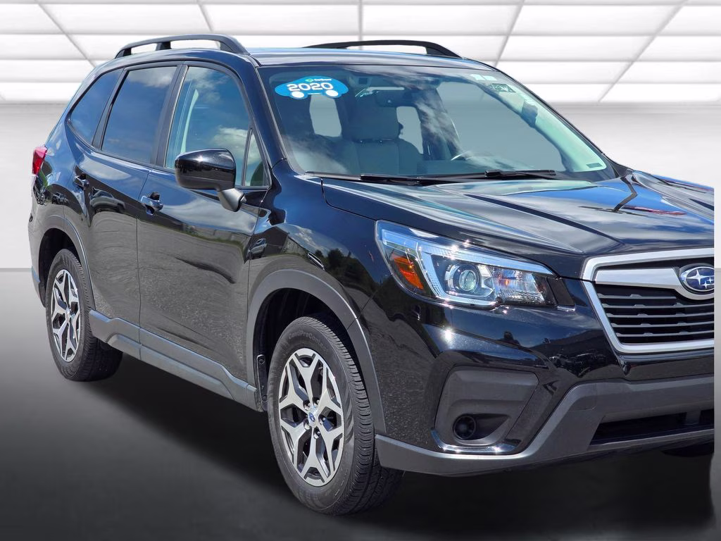 2020 Crystal Black Silica Subaru Forester Premium AWD SUV