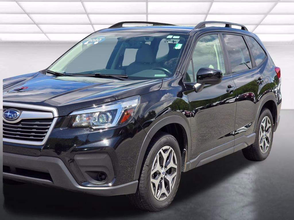 2020 Crystal Black Silica Subaru Forester Premium AWD SUV