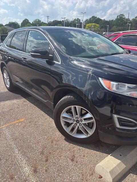 2016 Shadow Black Ford Edge SEL AWD SUV