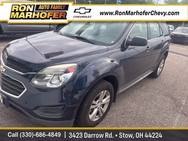 2017 Blue Velvet Metallic Chevrolet Equinox LS FWD SUV
