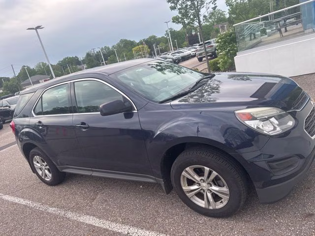 2017 Blue Velvet Metallic Chevrolet Equinox LS FWD SUV