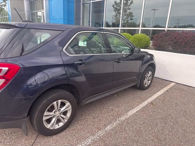 2017 Blue Velvet Metallic Chevrolet Equinox LS FWD SUV
