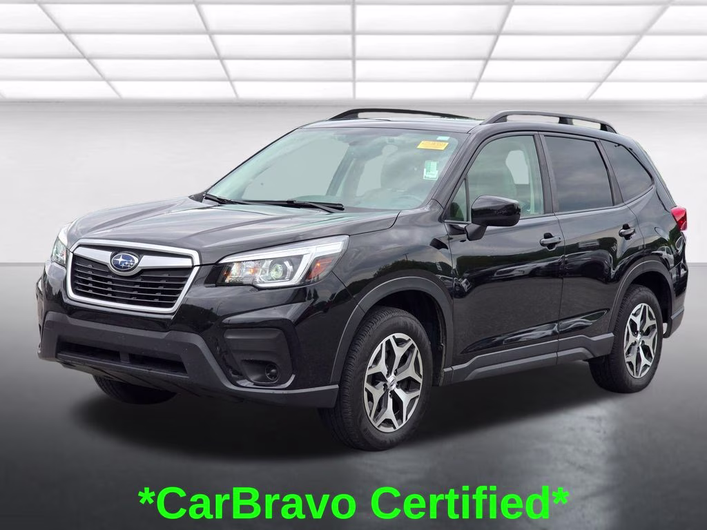 2020 Crystal Black Silica Subaru Forester Premium AWD SUV