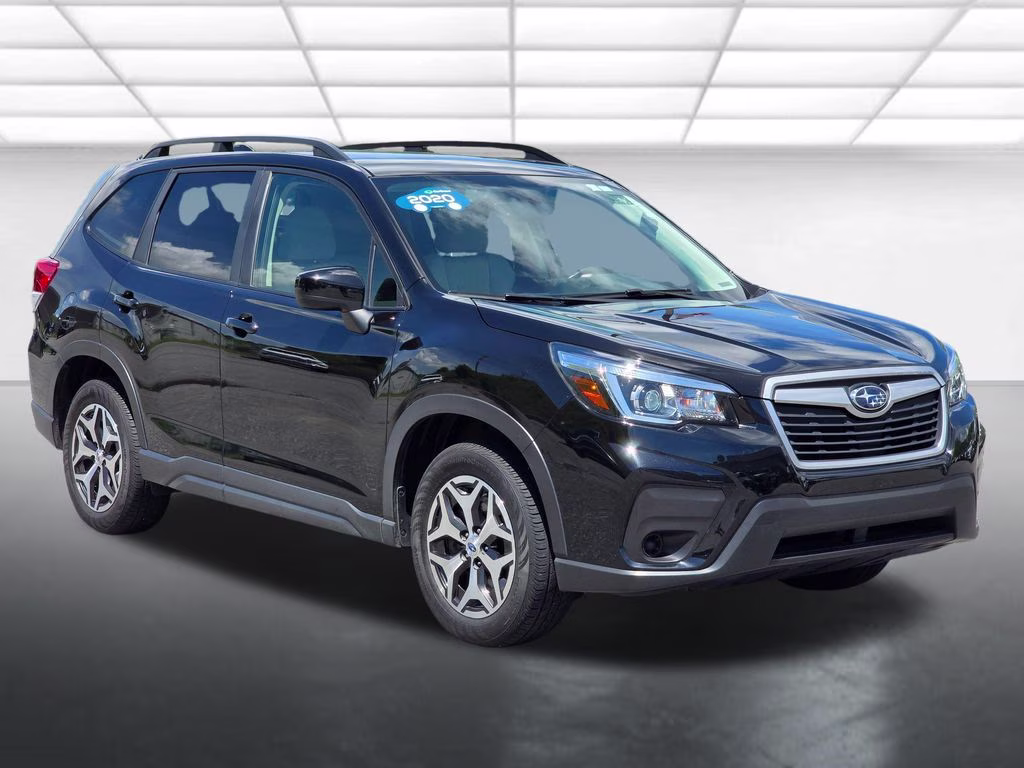 2020 Crystal Black Silica Subaru Forester Premium AWD SUV