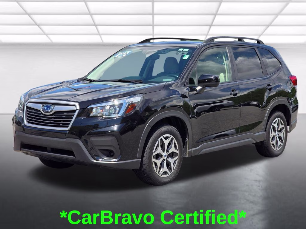 2020 Crystal Black Silica Subaru Forester Premium AWD SUV