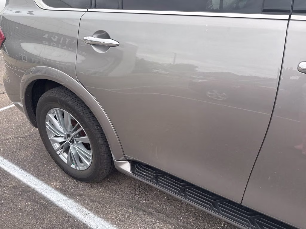 2014 Platinum Graphite INFINITI QX80 Base w/Theatre Package 4X4 SUV