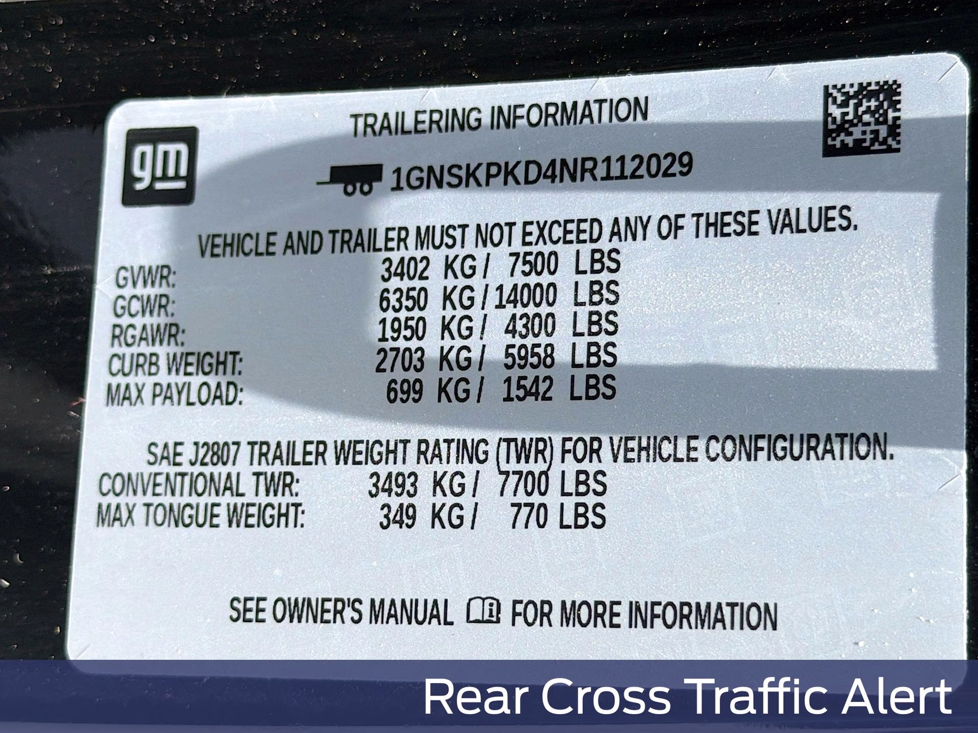 2022 Black Chevrolet Tahoe Z71 4X4 SUV