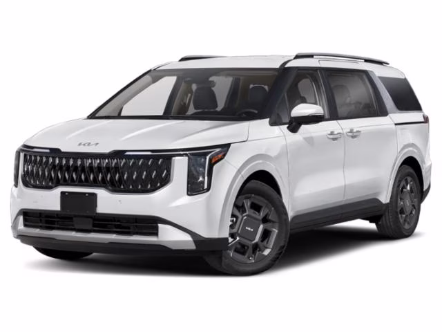 2026 Snow White Pearl Kia Carnival Hybrid EX FWD Van