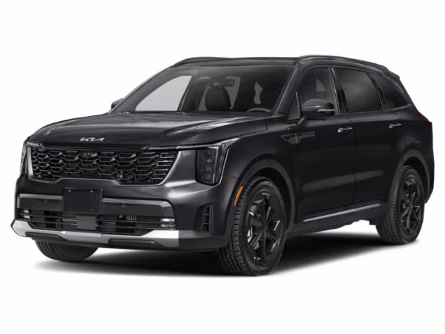 2026 Aurora Black Pearl Kia Sorento Hybrid X-Line SX Prestige AWD SUV