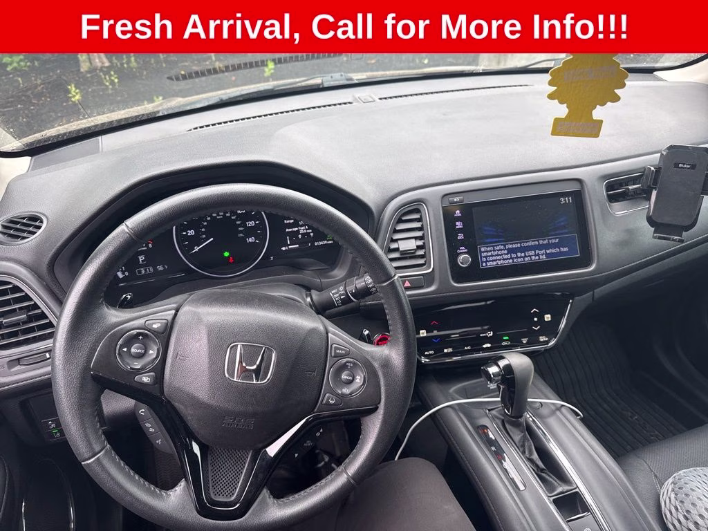 2019 Crystal Black Pearl Honda HR-V EX-L AWD SUV