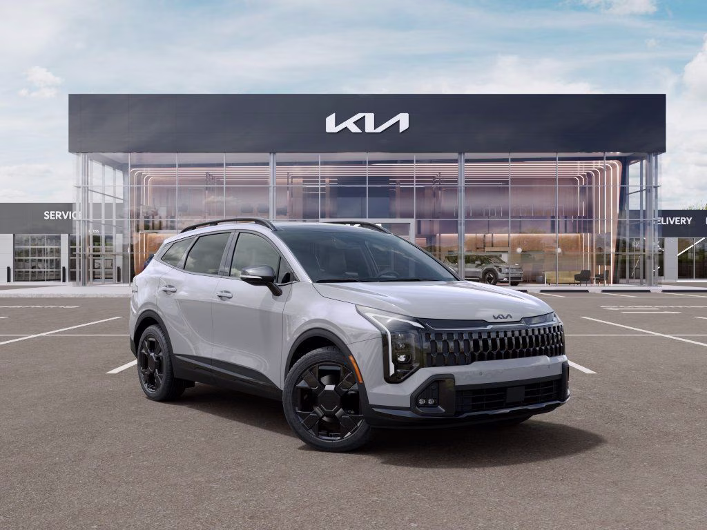 2026 Wolf Gray Kia Sportage X-Line AWD SUV