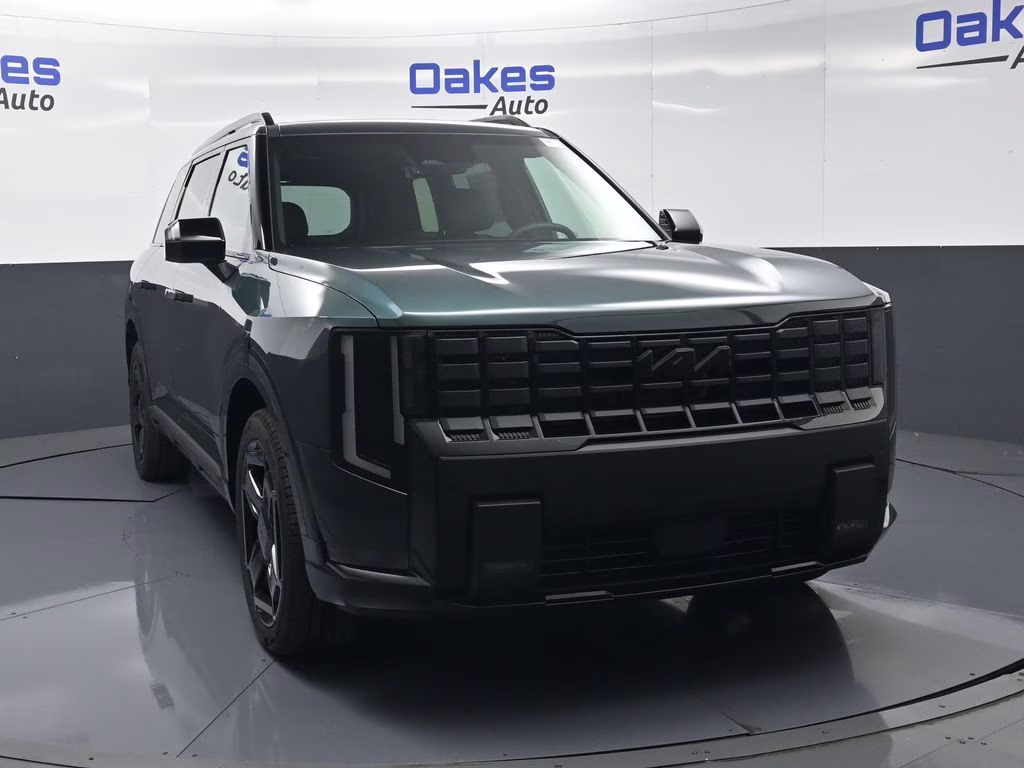 2027 Black Jade Green Kia Telluride X-Line EX AWD SUV