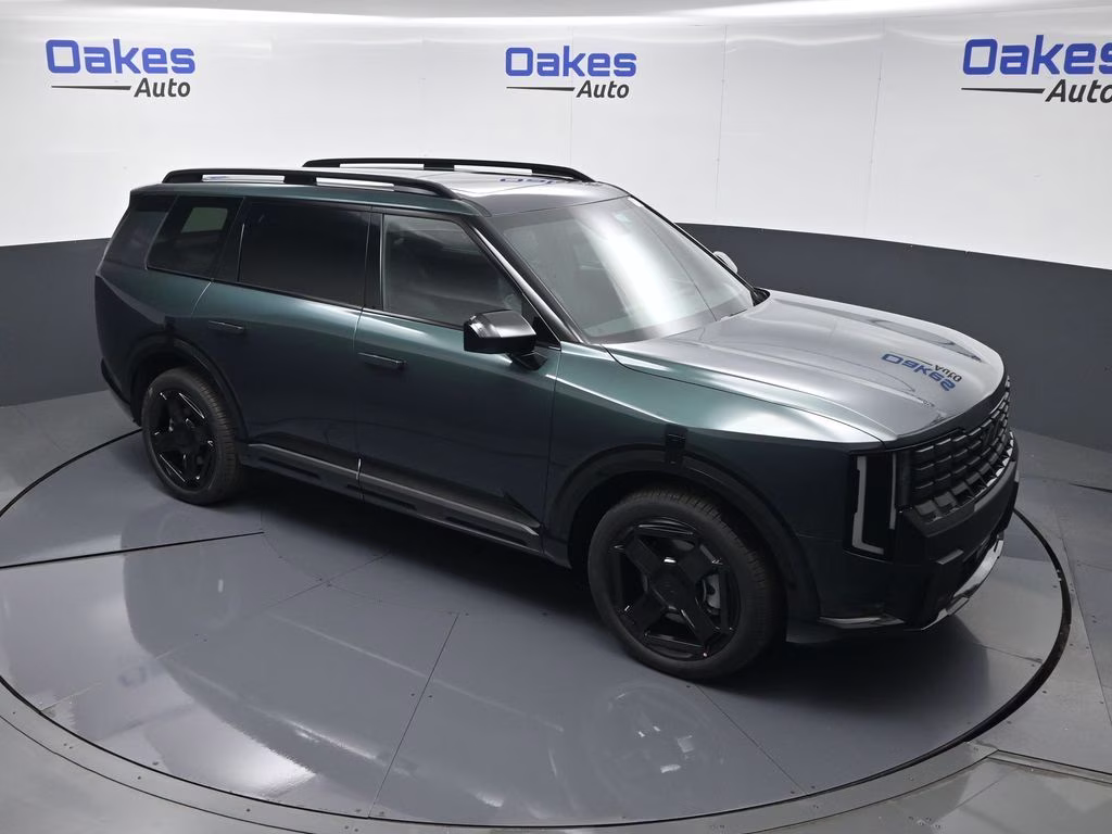2027 Black Jade Green Kia Telluride X-Line EX AWD SUV