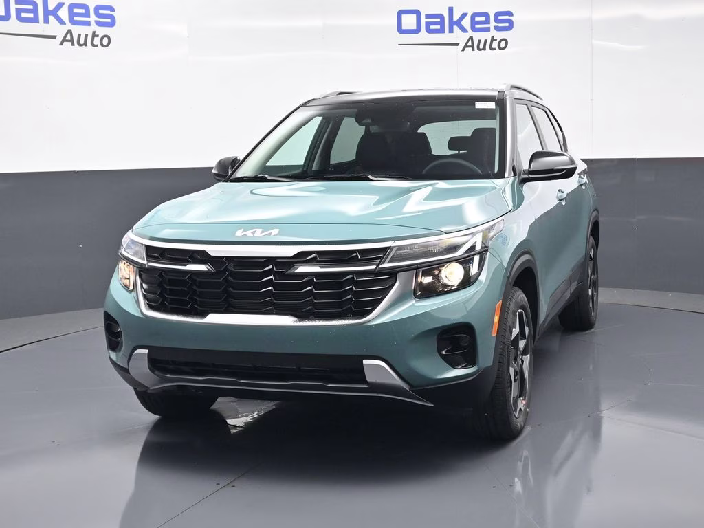 2026 Pluton Blue/Black Roof Kia Seltos S AWD SUV