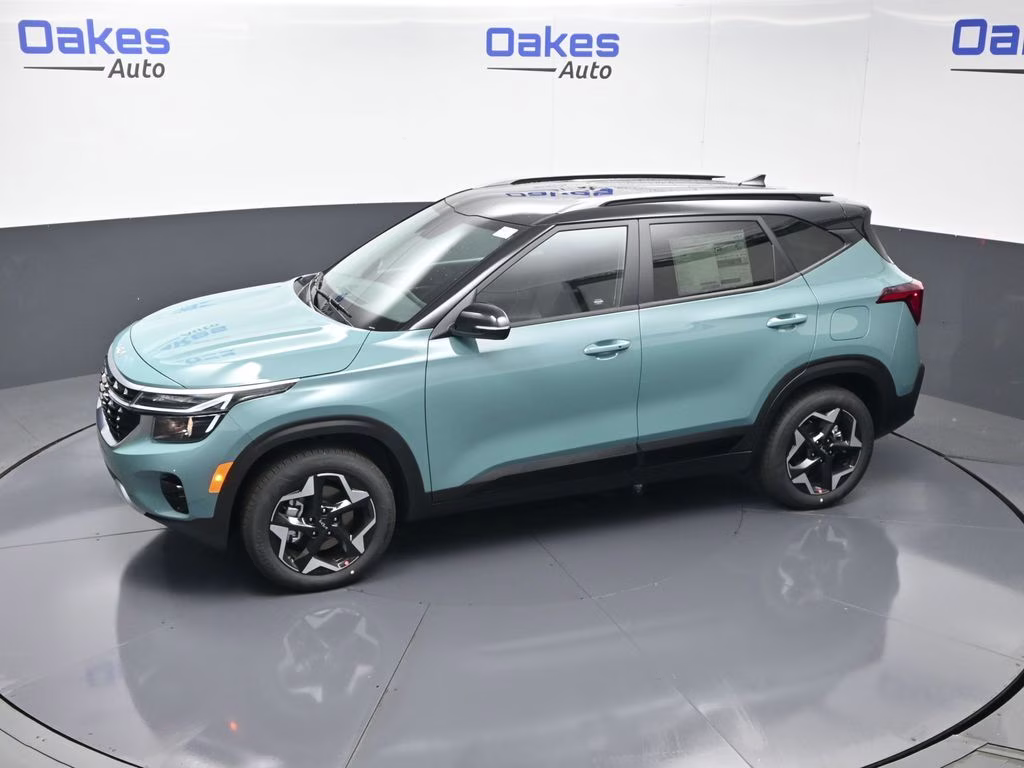 2026 Pluton Blue/Black Roof Kia Seltos S AWD SUV