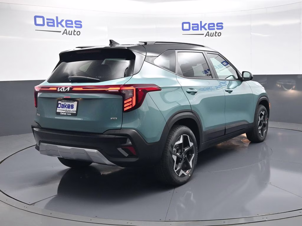 2026 Pluton Blue/Black Roof Kia Seltos S AWD SUV