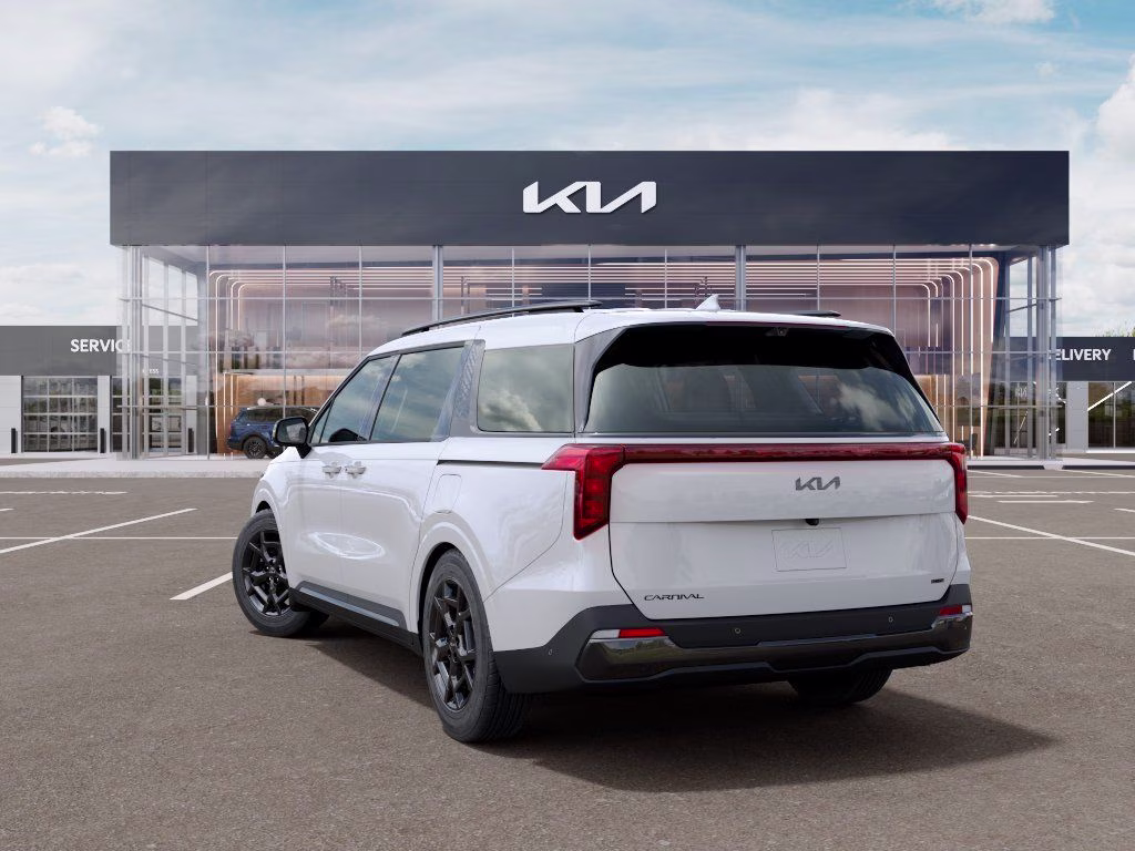 2026 Snow White Pearl Kia Carnival Hybrid SX FWD Van