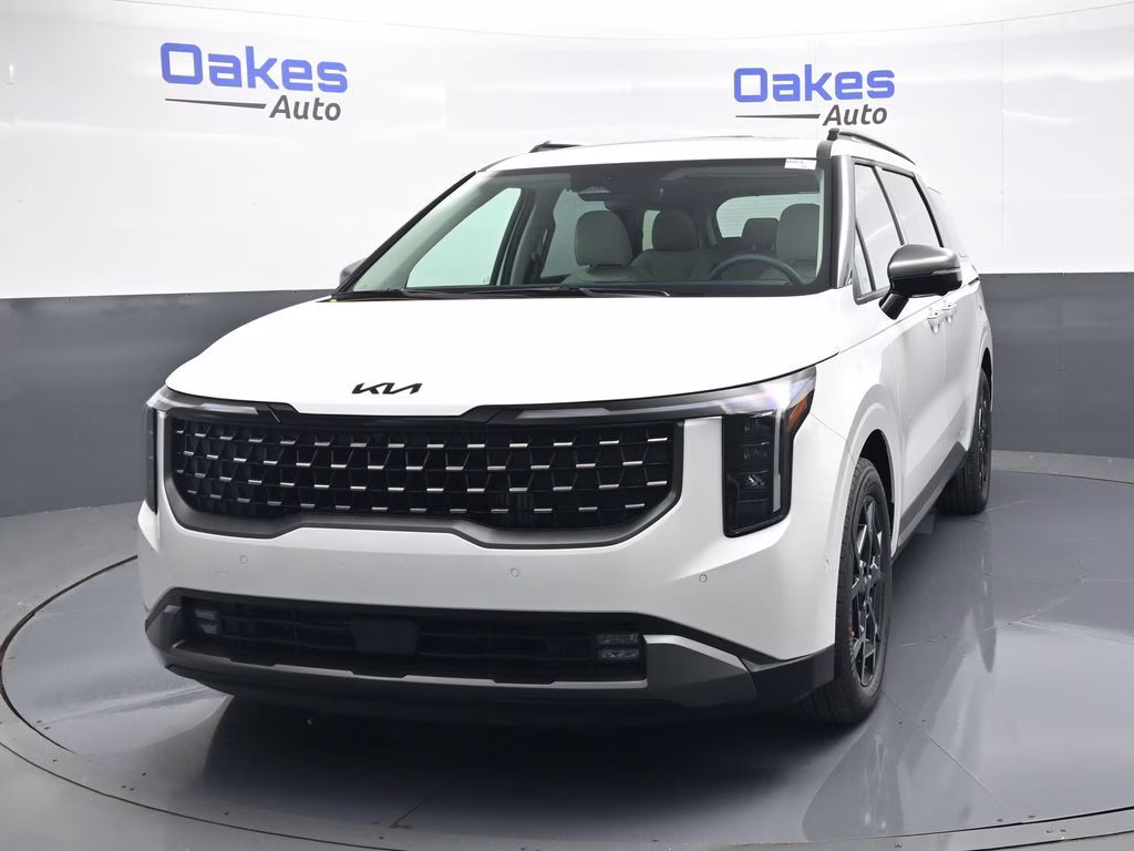2026 Snow White Pearl Kia Carnival Hybrid SX FWD Van