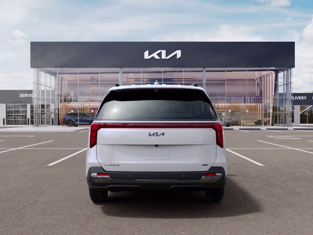 2026 Snow White Pearl Kia Carnival Hybrid SX FWD Van