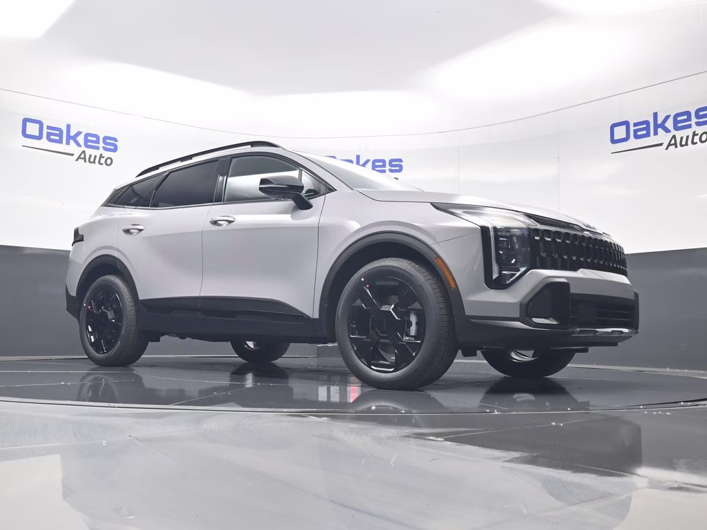 2026 Wolf Gray Kia Sportage Hybrid X-Line AWD SUV