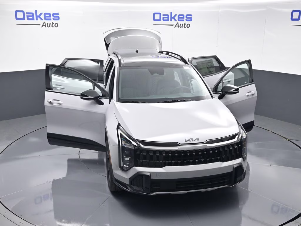 2026 Wolf Gray Kia Sportage Hybrid X-Line AWD SUV
