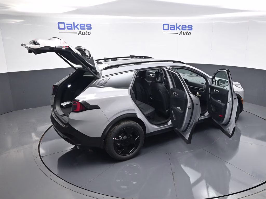 2026 Wolf Gray Kia Sportage Hybrid X-Line AWD SUV