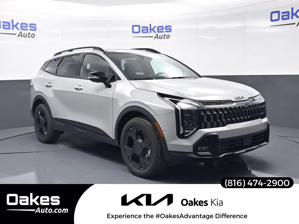 2026 Wolf Gray Kia Sportage X-Line AWD SUV
