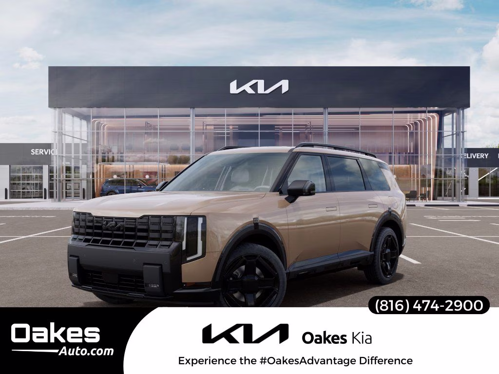 2027 Terrain Brown Kia Telluride X-Line EX AWD SUV