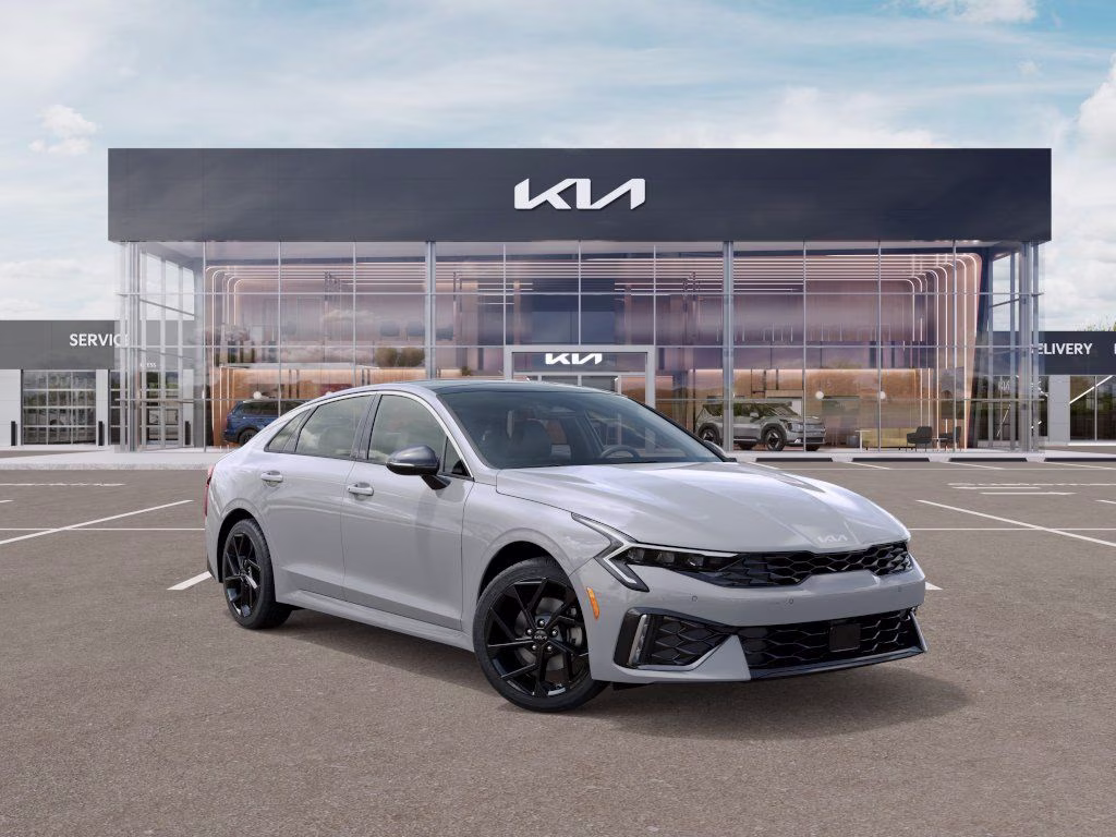 2026 Wolf Gray Kia K5 GT-Line FWD Sedan