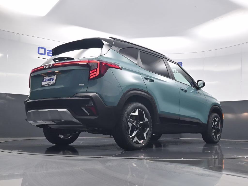 2026 Pluton Blue/Black Roof Kia Seltos S AWD SUV