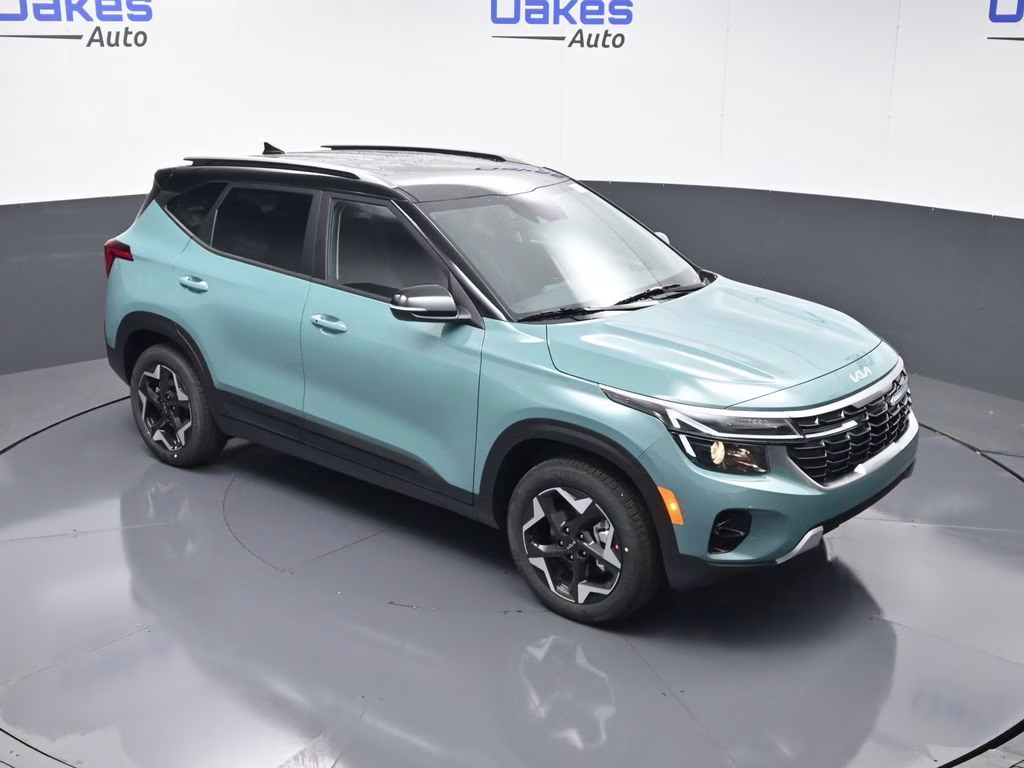 2026 Pluton Blue/Black Roof Kia Seltos S AWD SUV