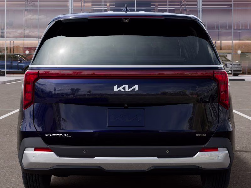 2026 Deep Chroma Blue Kia Carnival Hybrid EX FWD Van