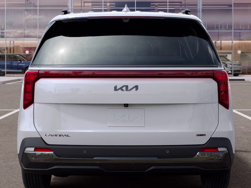 2026 Snow White Pearl Kia Carnival Hybrid SX FWD Van