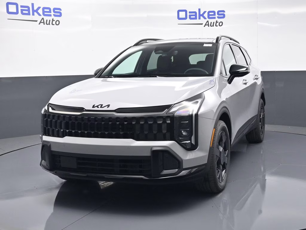 2026 Wolf Gray Kia Sportage Hybrid X-Line AWD SUV