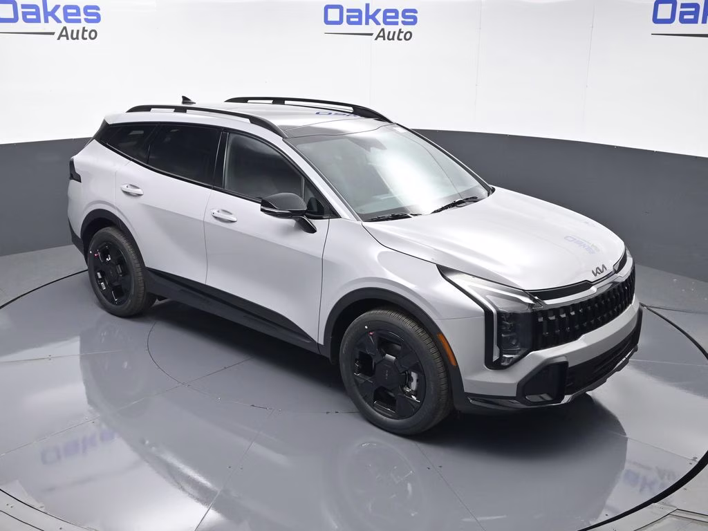 2026 Wolf Gray Kia Sportage Hybrid X-Line AWD SUV