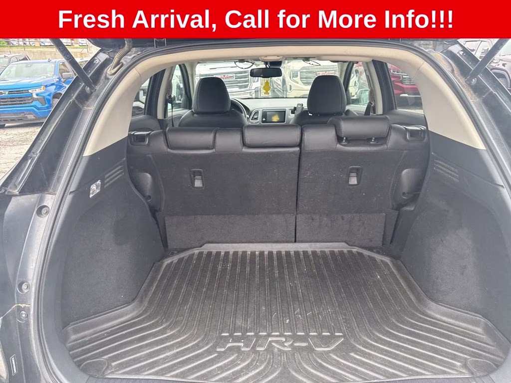 2019 Crystal Black Pearl Honda HR-V EX-L AWD SUV