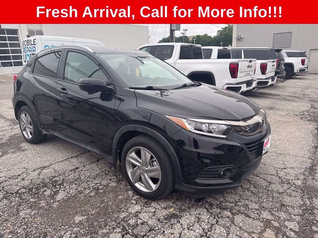 2019 Crystal Black Pearl Honda HR-V EX-L AWD SUV