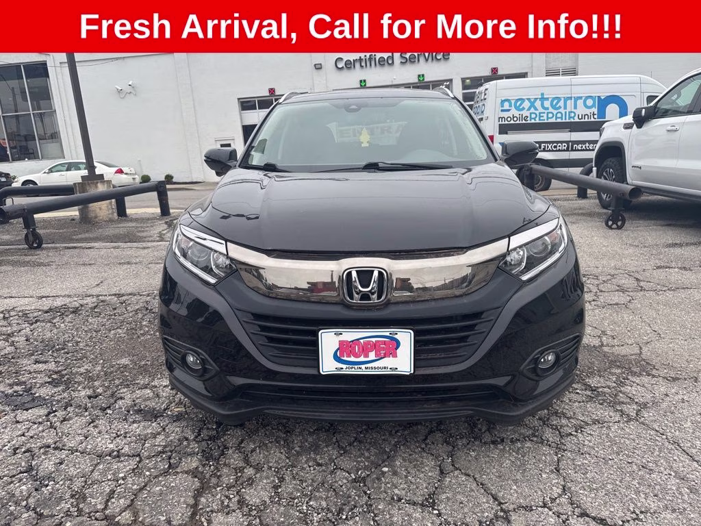 2019 Crystal Black Pearl Honda HR-V EX-L AWD SUV