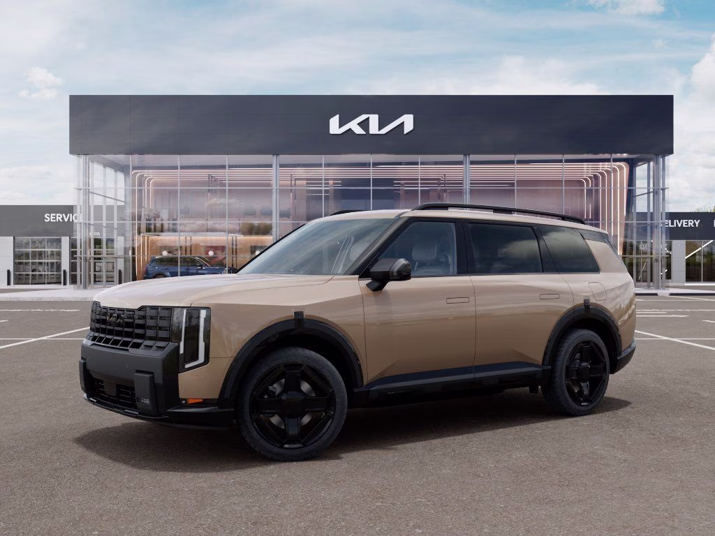 2027 Terrain Brown Kia Telluride X-Line EX AWD SUV